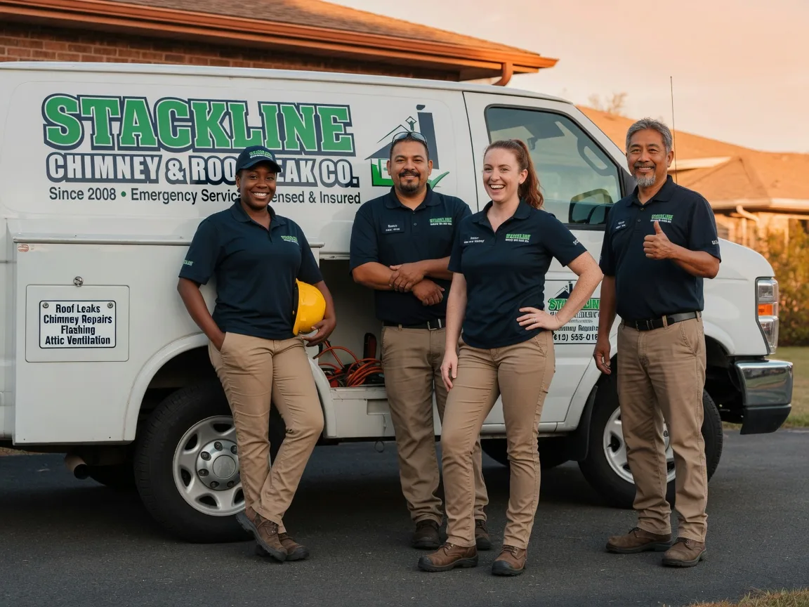 Chimney flashing repair company in Sidney, MI